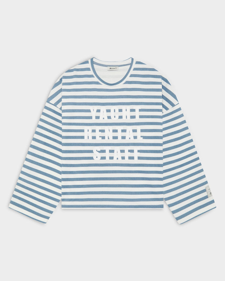 YACHT BLUE STRIPES LSTEE - CAMISETAS - Morrison Shoes
